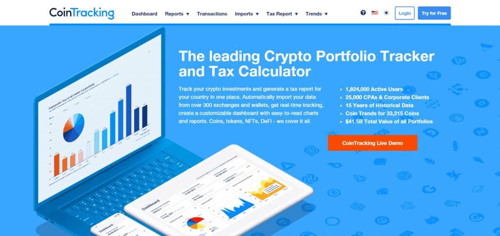 CoinTracking Crypto Tax Calculator In United States of America