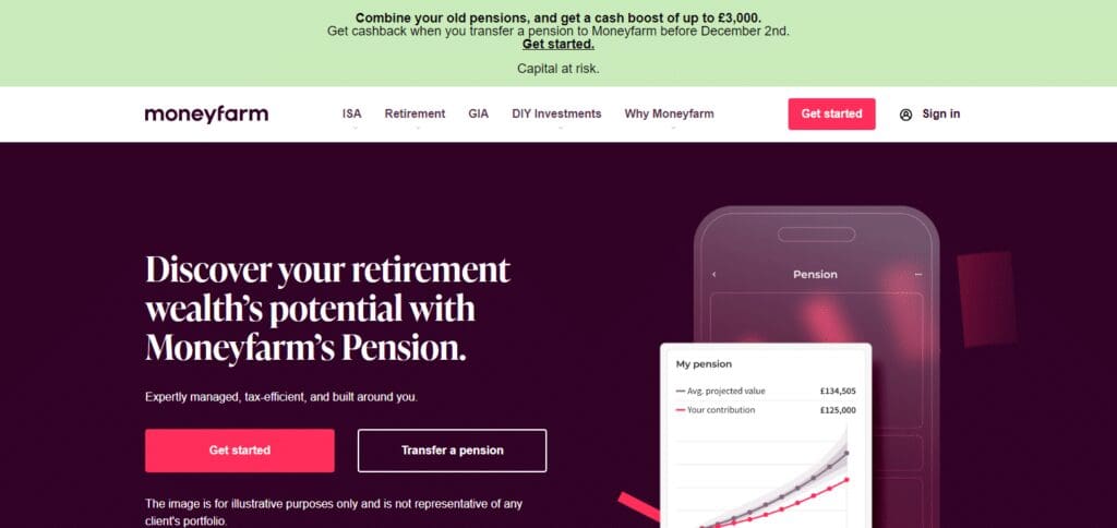 Moneyfarm SIPP Providers in the UK