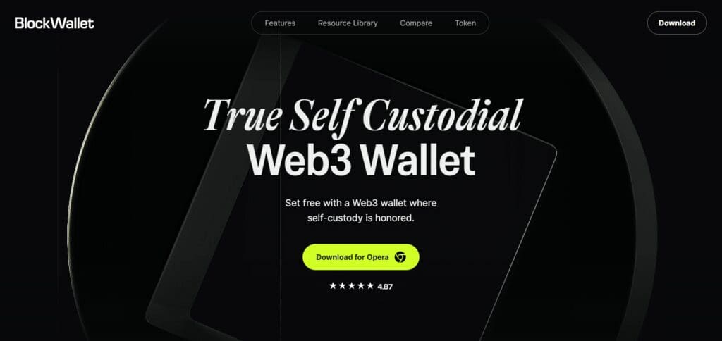 BlockWallet Best Wallet For Windows Crypto App