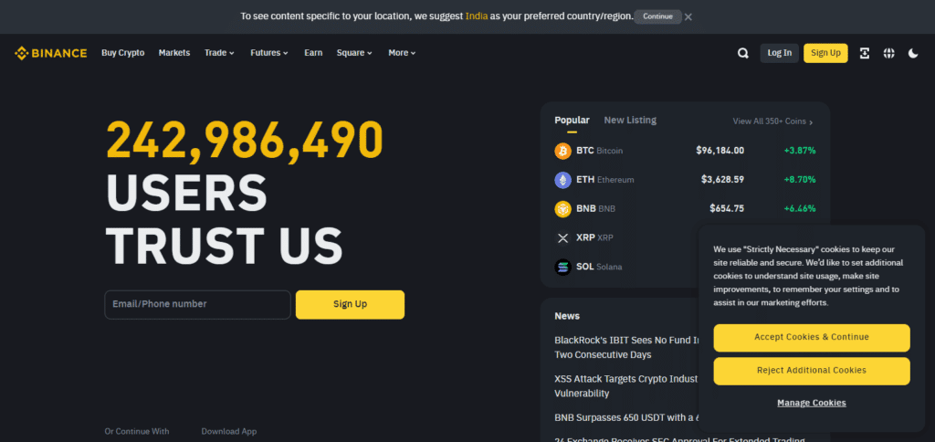 Tgex Exchange Alternative Binance 