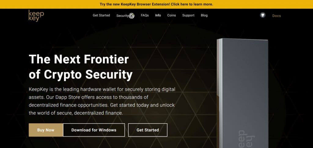 KeepKey Bitcoin Ordinals Wallets