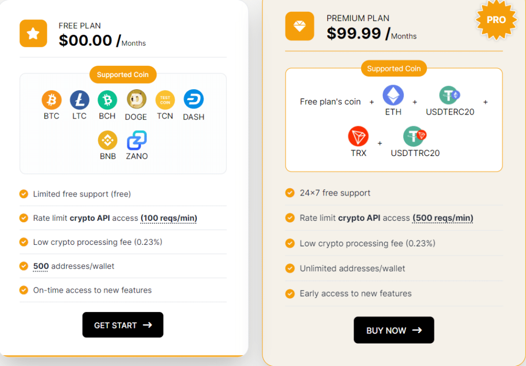 CoinRemitter Payment Solutions: Fast, Secure Crypto Transactions 4 Choose Your Plan