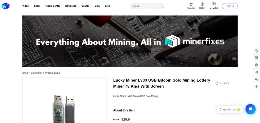Luckyminer LV03 USB Bitcoin Miners