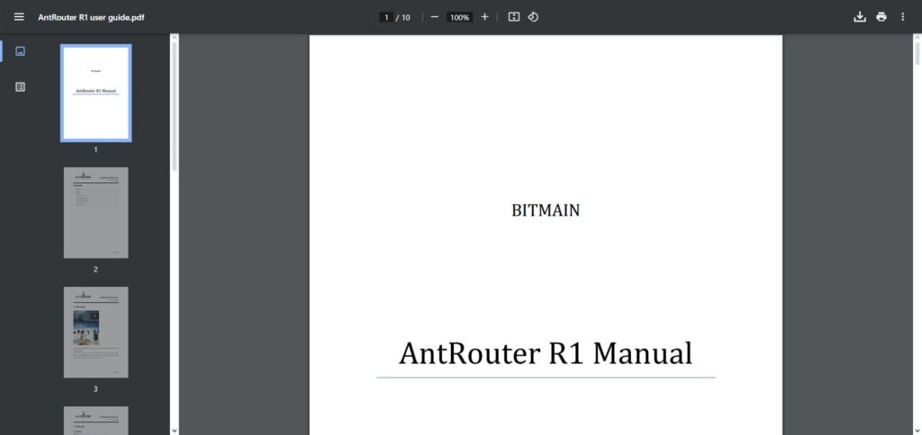 Bitmain Antrouter R1 Wifi Solo Bitcoin Miner USB Bitcoin Miners