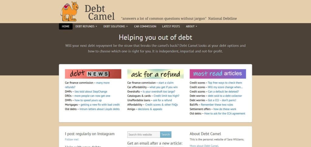 Debt Camel