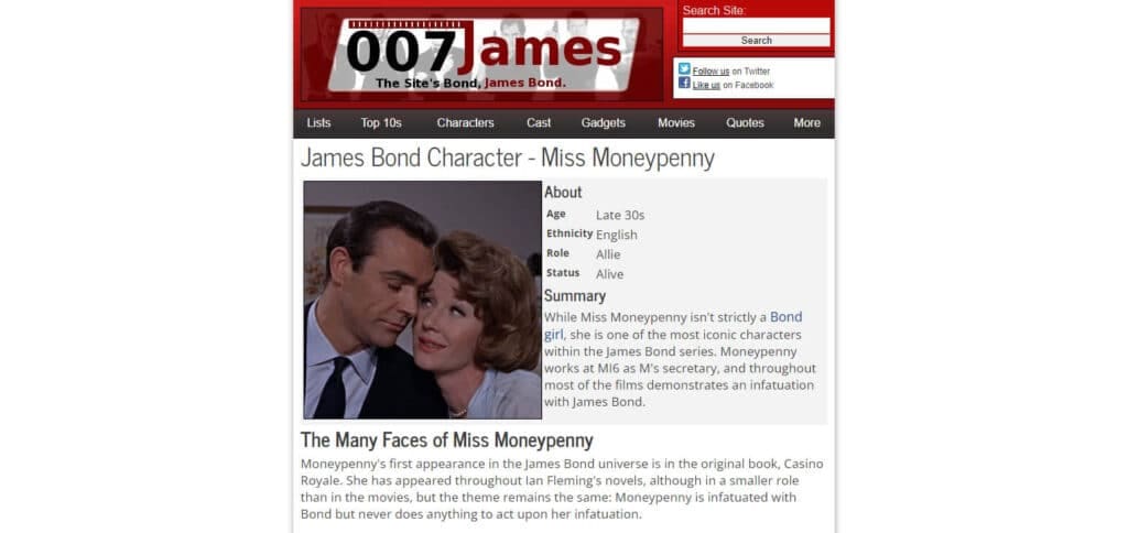 Mrs. Moneypenny