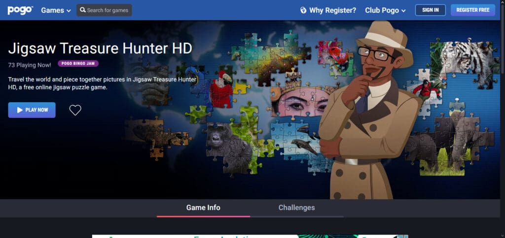 Jigsaw Treasure Hunter