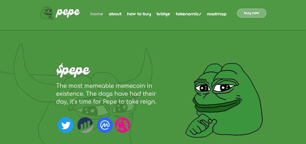 10 Decentralized Finance Coins In 2025 8 Pepe Coin (PEPE)