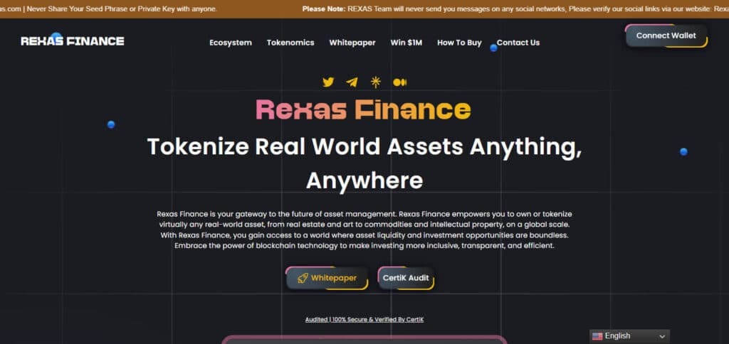 10 Decentralized Finance Coins In 2025 7 Rexas Finance (RXS)