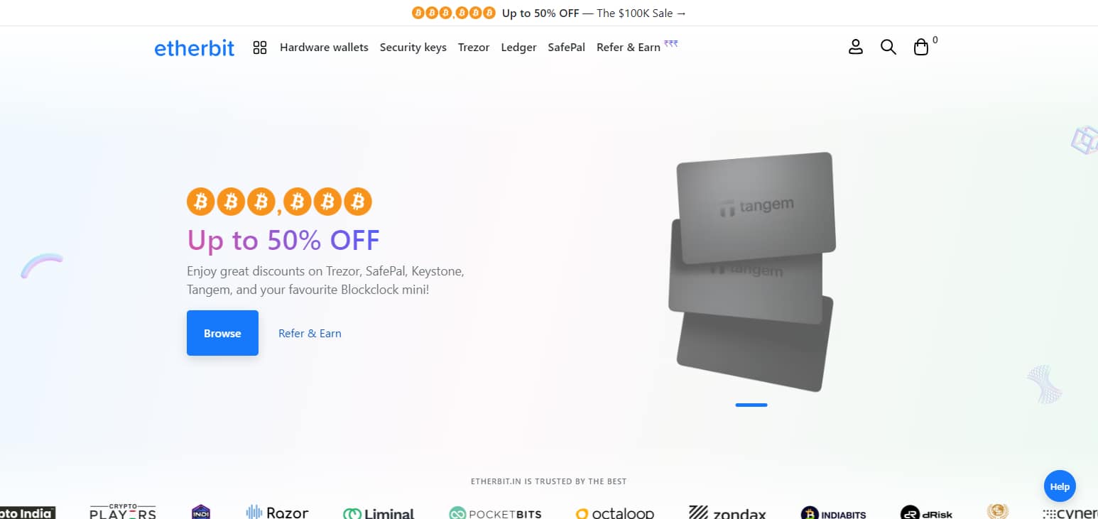 Buy Crypto Gadgets & Accessories Online | Etherbit Official Store