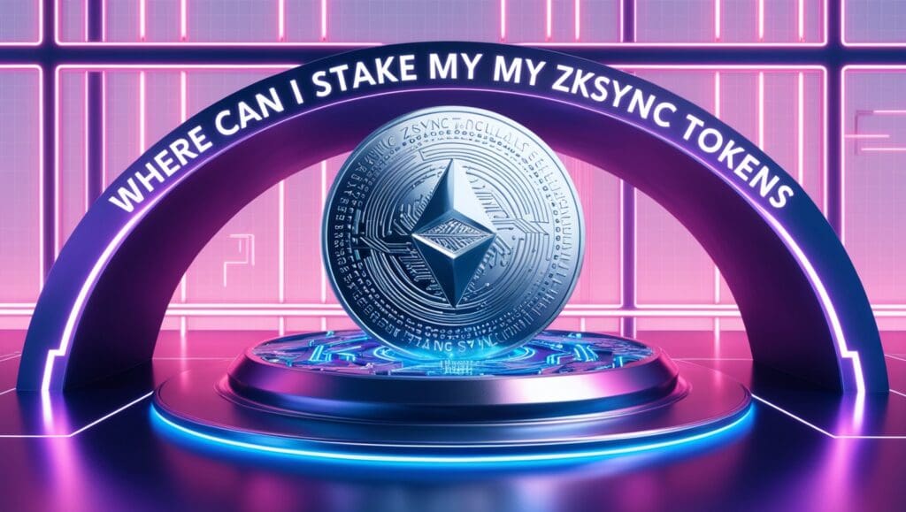 Where Can I Stake My Zksync Tokens