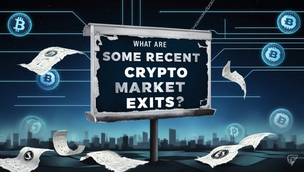 What Are Some Recent Crypto Market Exits