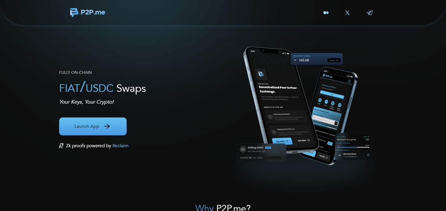 P2P.me Exchange Review 2024: Features, Fees, and Security Overview
