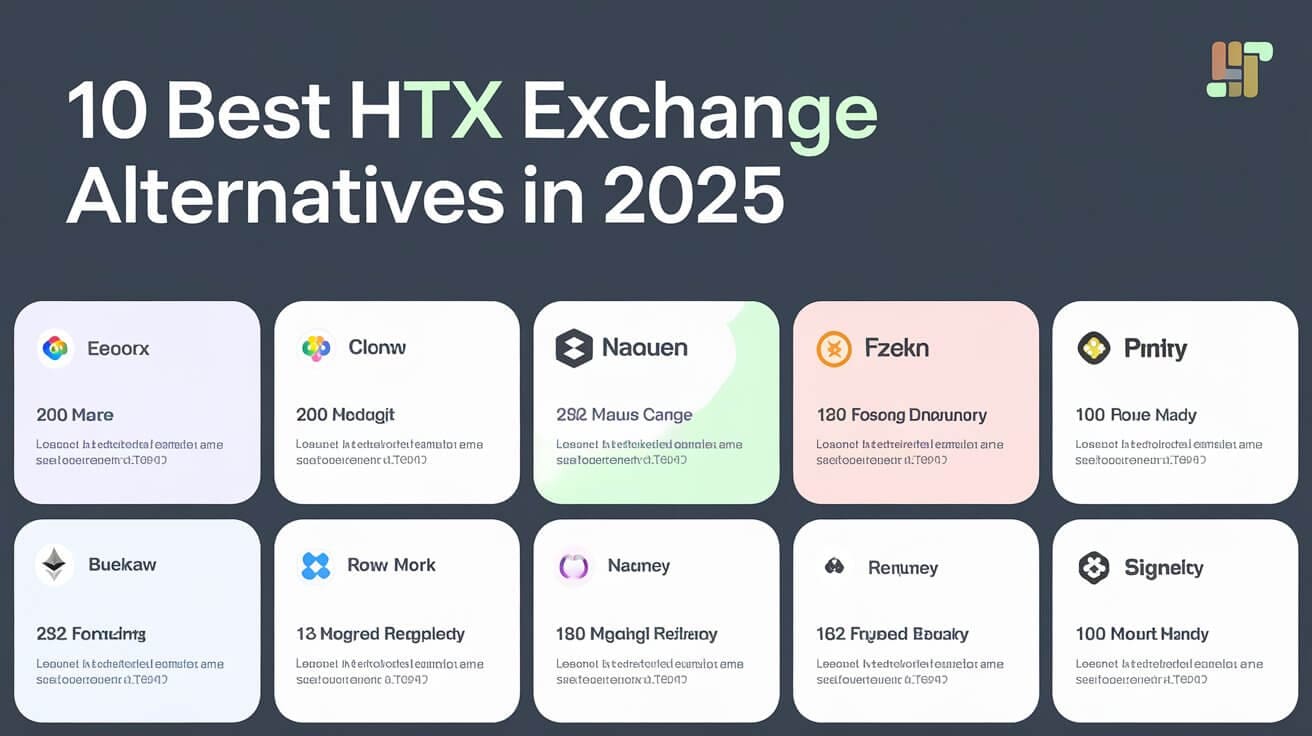 11 Best HTX Exchange Alternatives In 2025