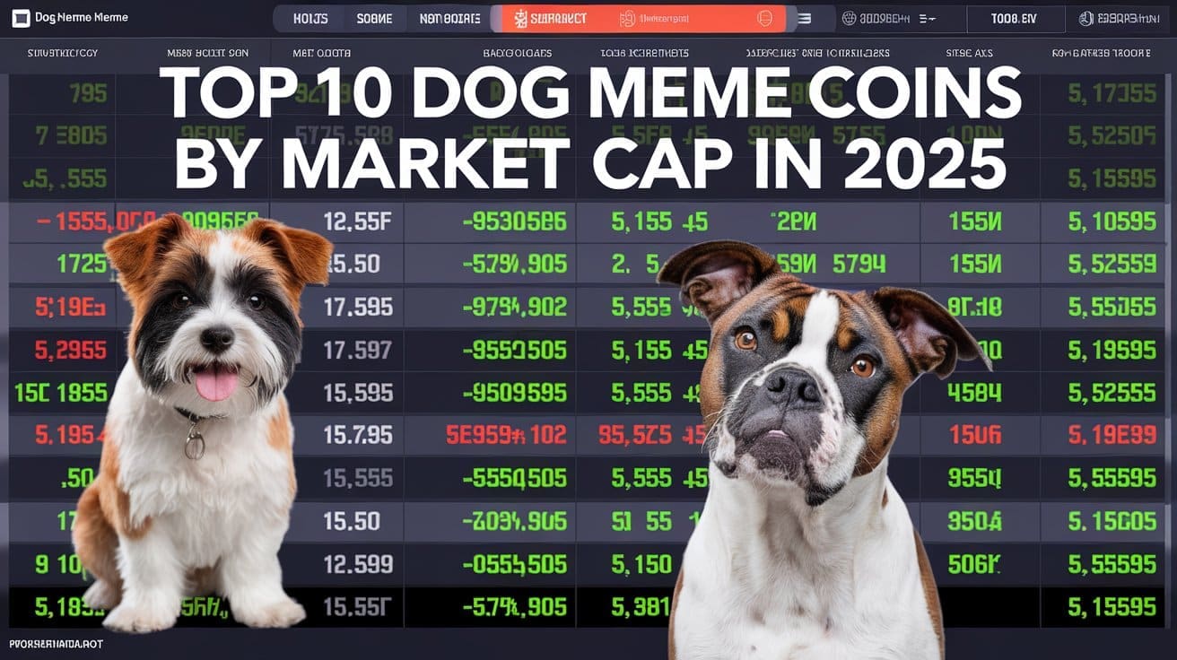 Top 10 Dog Meme Coins By Market Cap In 2025