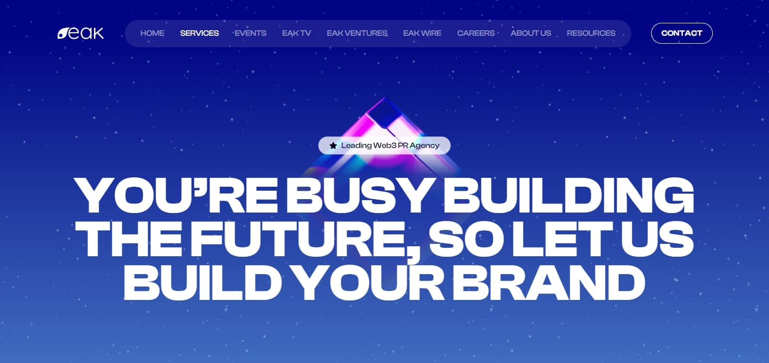 EAK Digital - Expert Crypto Marketing Agency | Blockchain PR & Strategy