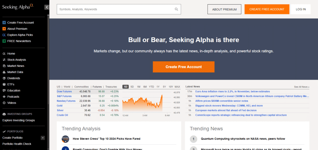 Seeking Alpha