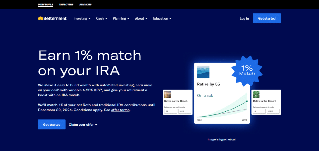 10 Best Investment Company For Roth IRA 3 Betterment