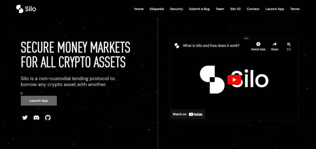 Aave's Crypto competitors Silo Finance