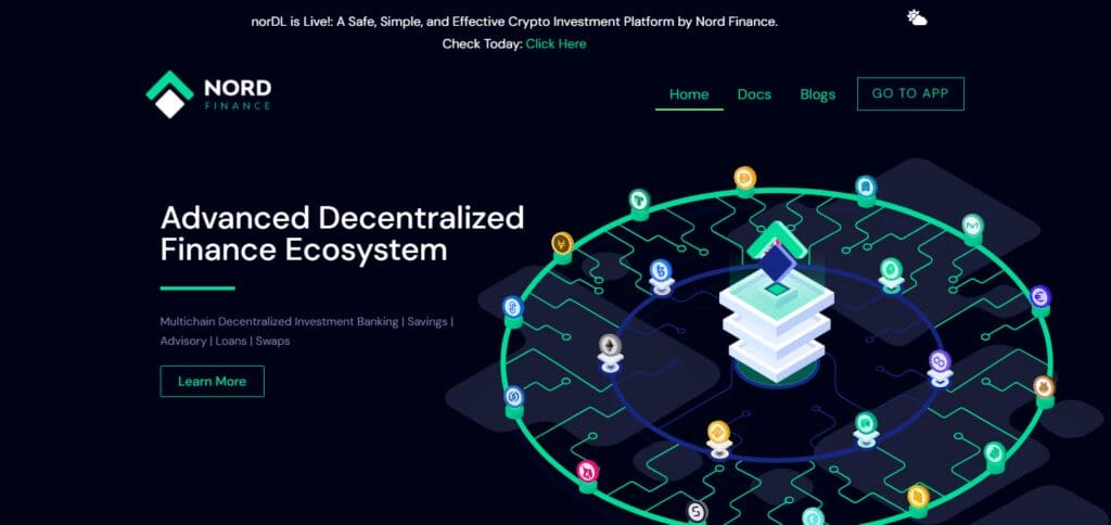 Aave's Crypto competitors Nord Finance
