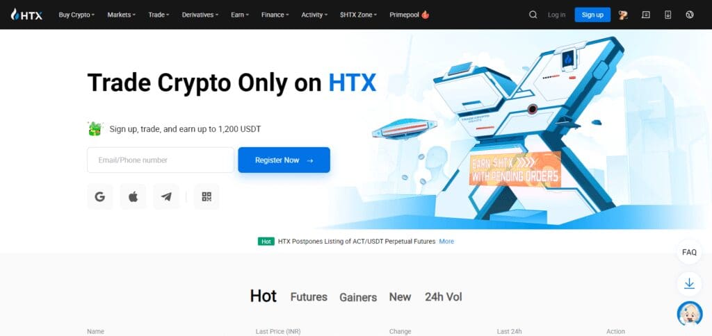 FMCPay Exchange Alternative Huobi Global
