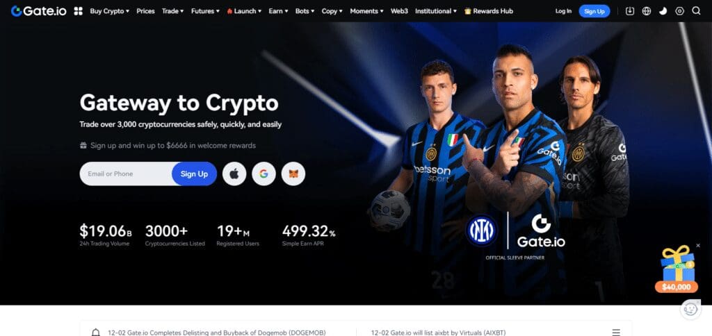 FMCPay Exchange Alternative Gate.io