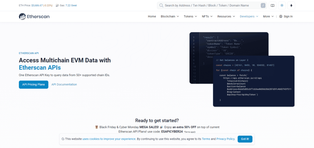 therscan API Blockchain API Providers for Developers