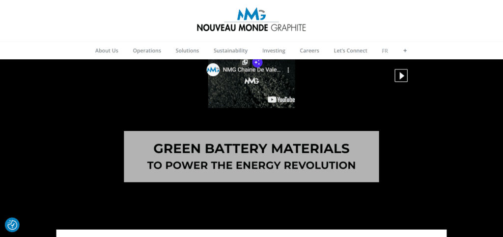 Nouveau Monde Graphite Graphene Stocks to Buy in 2025