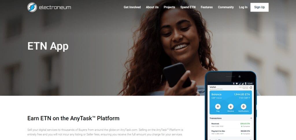 Electroneum Wallet Mobile App Crypto Wallets for Electroneum