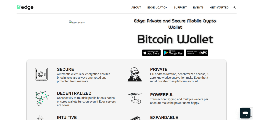 Edge Wallet Crypto Wallets for Electroneum