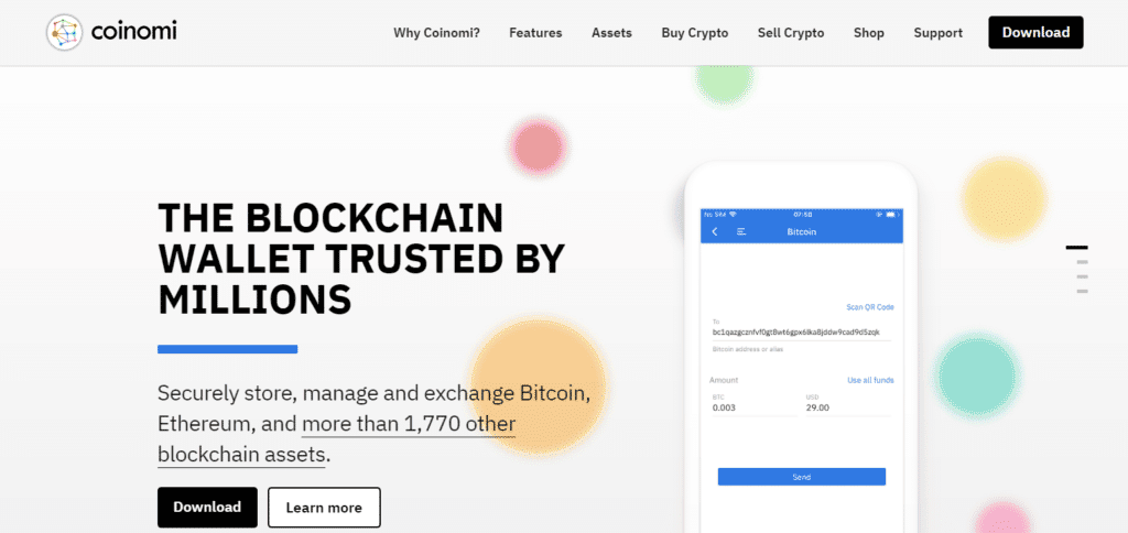 Coinomi Wallet Crypto Wallets for Electroneum