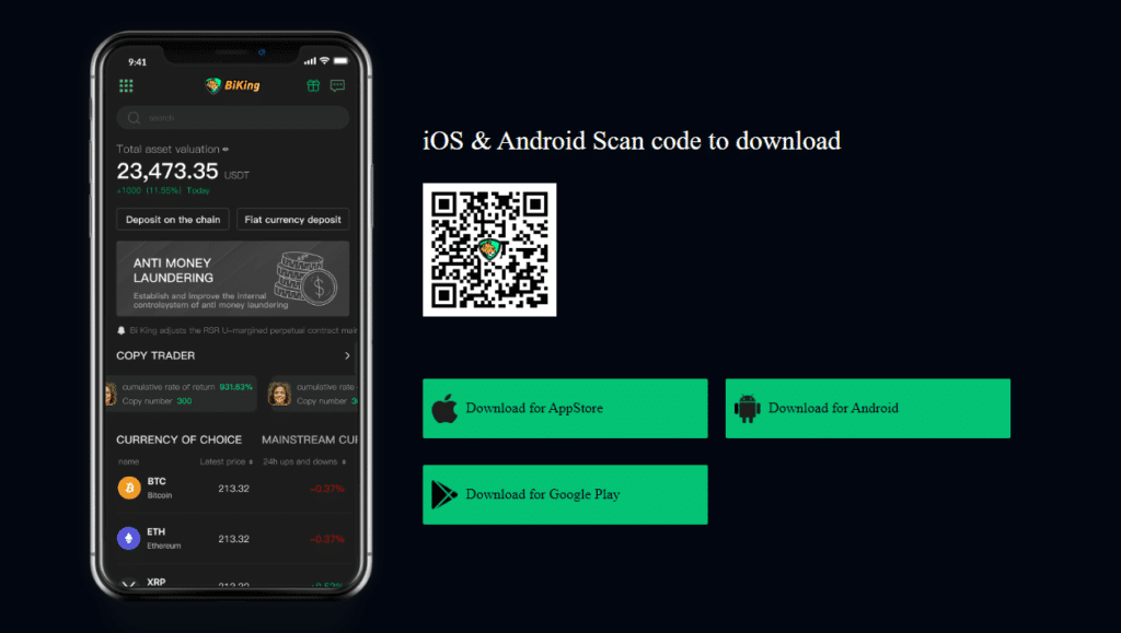 Bikingex Exchange Review 2024: Features, Fees, and Security Overview 6 Bikingex Exchange App