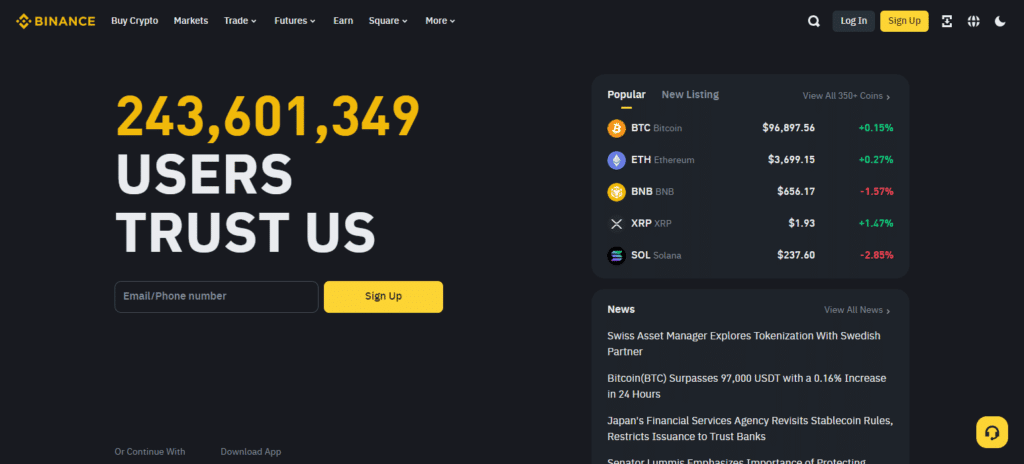Ibit Exchange Review 2024: Features, Fees, and Security Overview 9 IBIT Exchange Alternative Binance