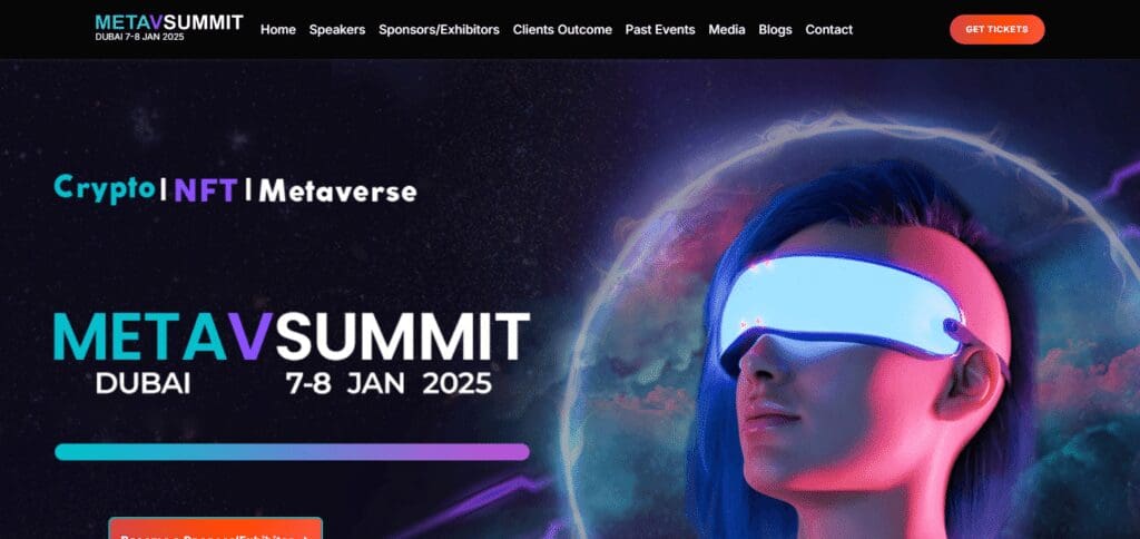 METAVSUMMIT Top 10 Crypto and Blockchain Conferences In 2025