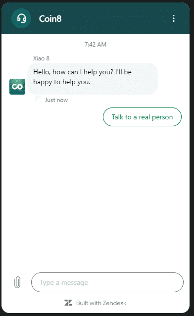 Coin8 Exchange Review 2025: Features, Fees, and Security Overview 11 Customer Support