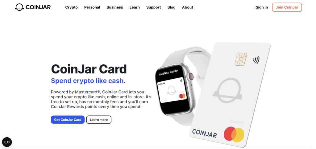 10 Best Crypto Cards in Singapore in 2026 8 CoinJar Card Crypto Cards in Singapore