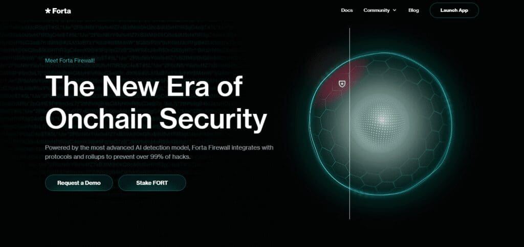 Forta Blockchain Security Software
