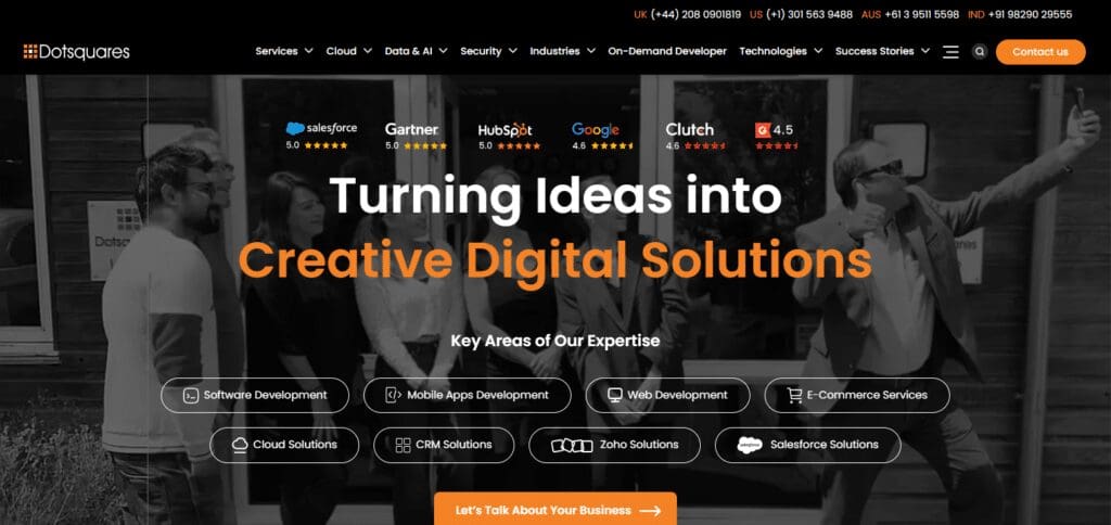 Dotsquares Blockchain Game Development Companies In India
