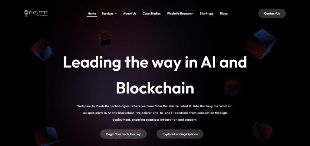 Pixelette Technologies Blockchain Game Development Companies In India