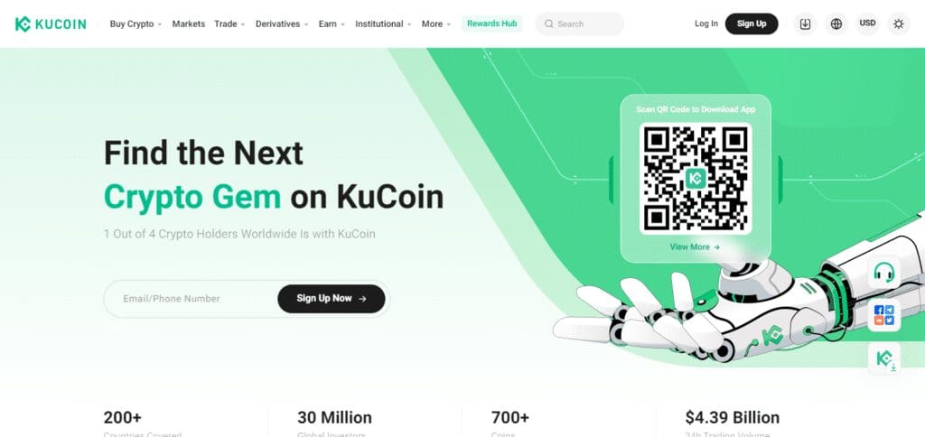  Salavi Exchange Alternative KuCoin