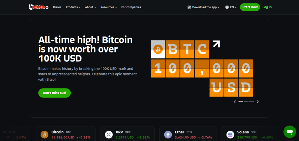 Salavi Exchange Alternative Bitso