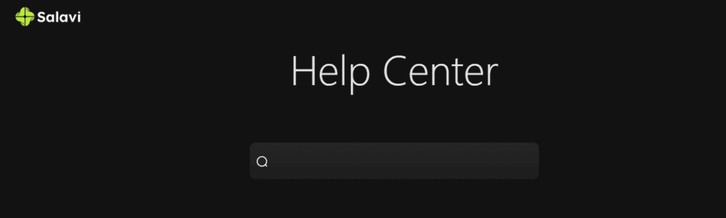 Salavi Exchange Customer Support