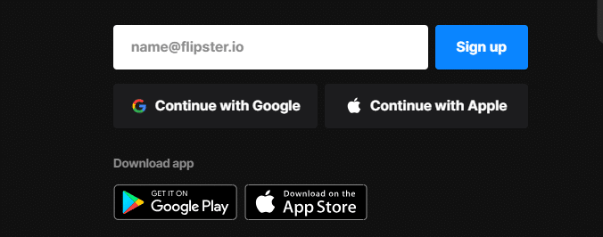 Is There a mobile application of Flipster?