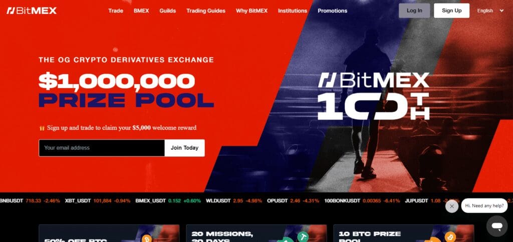 Coincall Exchange Alternative BitMEX 
