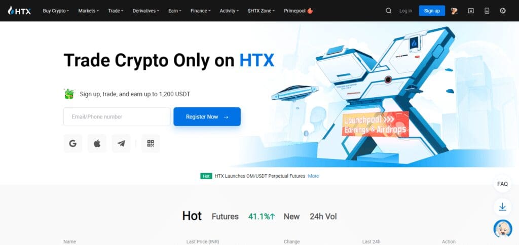 Coincall Exchange Alternative Huobi 