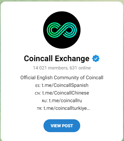 Coincall Customer Service