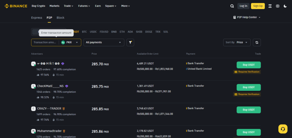 11 Best Crypto P2P Platforms in Malta For 2026 4 Binance P2P Crypto P2P Platform in Malta