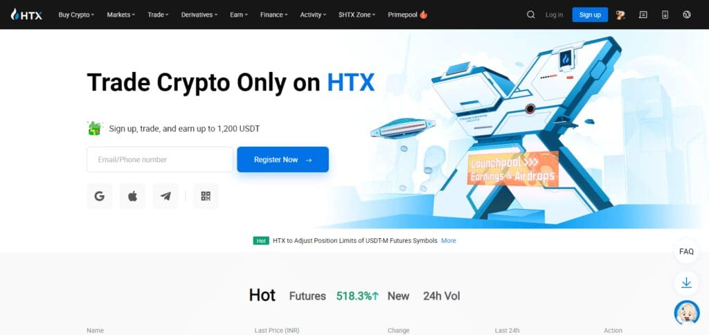 ONUS Pro Exchange Alternative Huobi Global