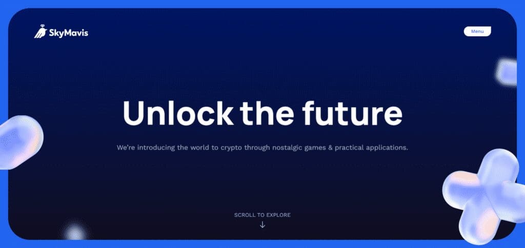Sky Mavis Blockchain Game Development Company
