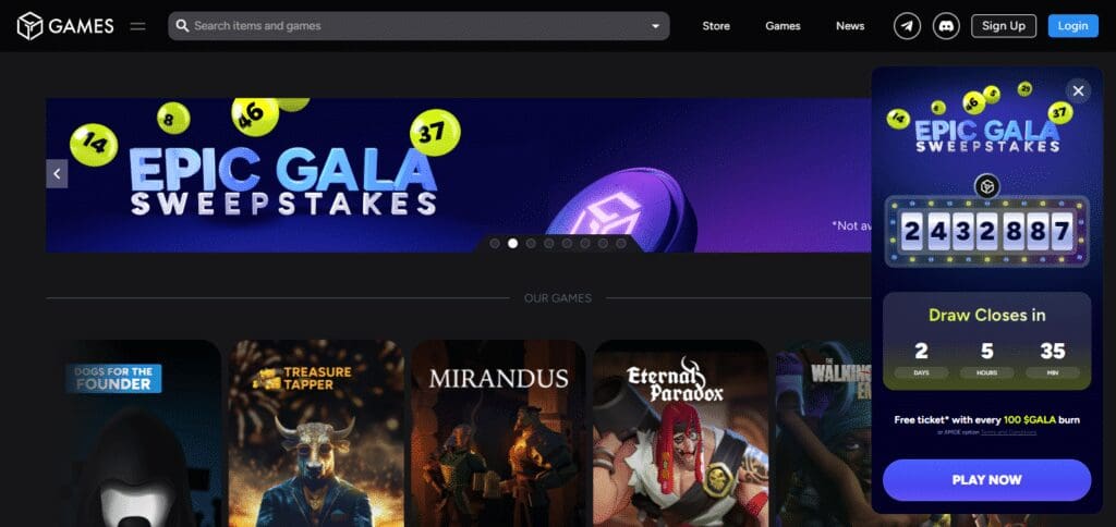 Gala Games Blockchain Game Development Company